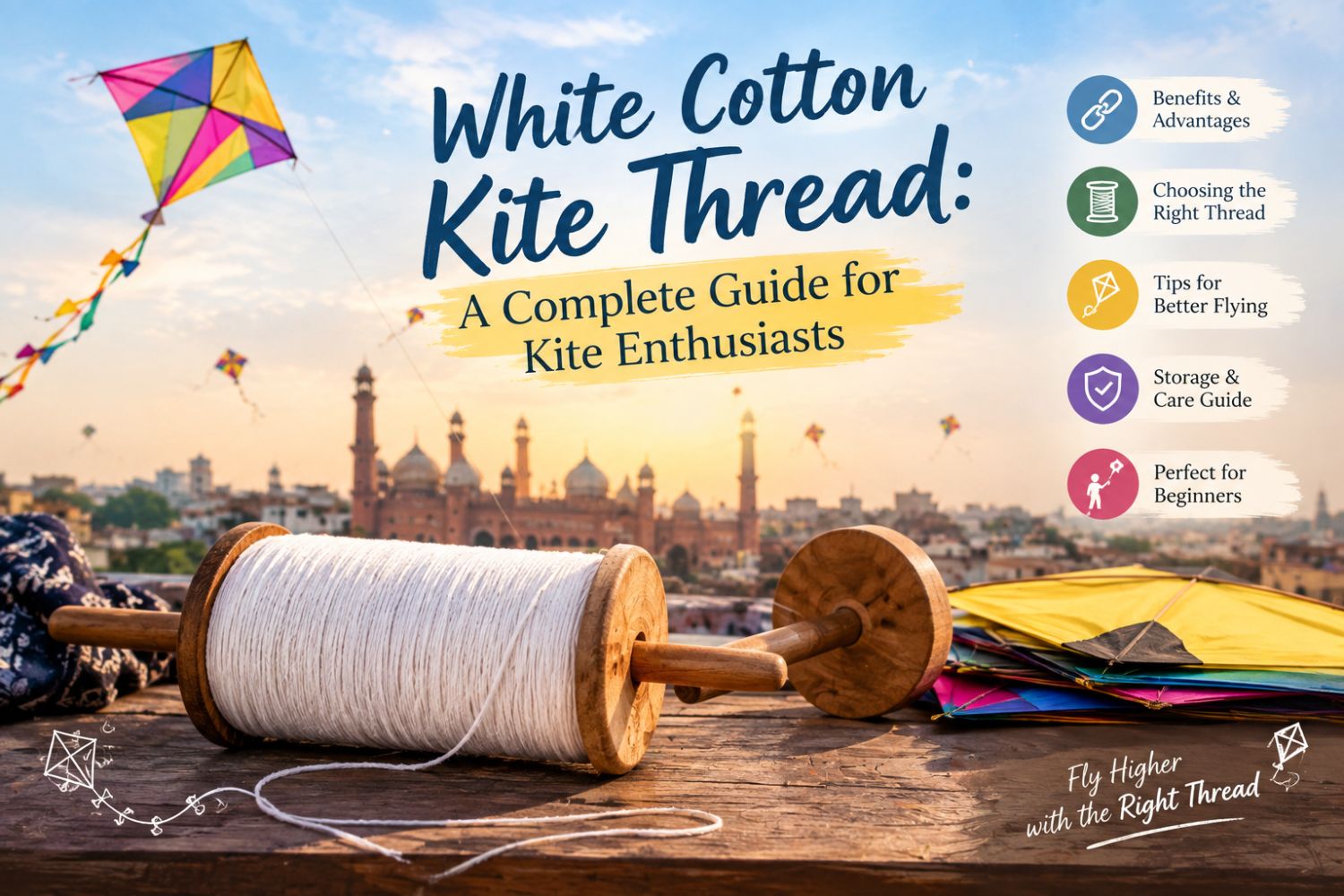 White Cotton Kite Thread: A Complete Guide for Kite Enthusiasts