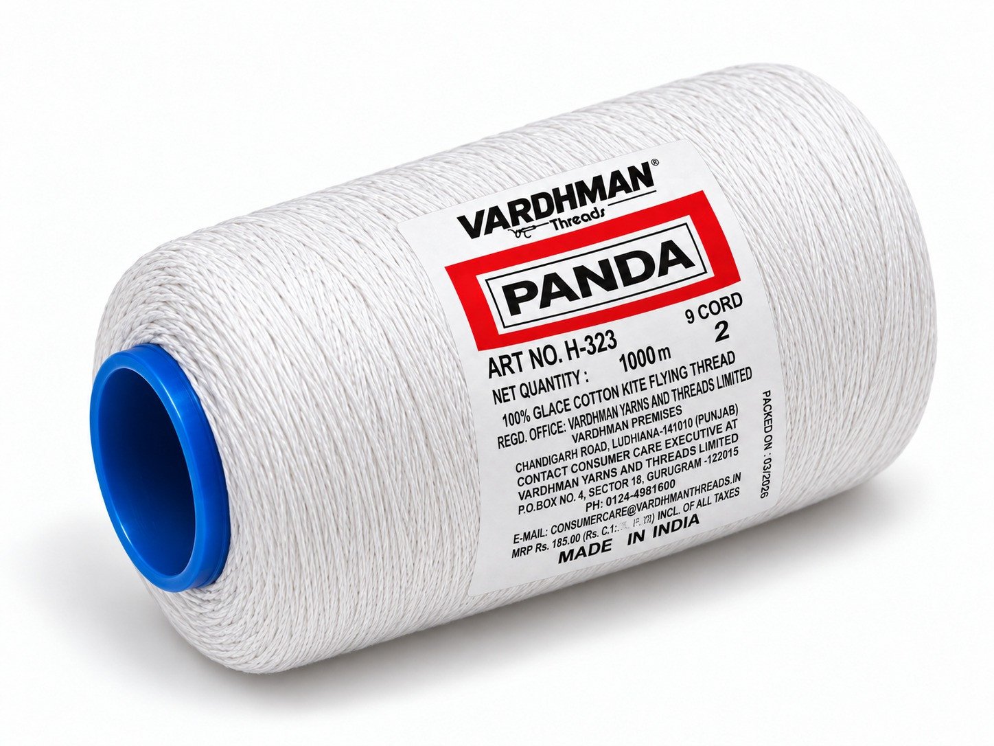 Panda 2 – 9 Cord Glazed Cotton Thread